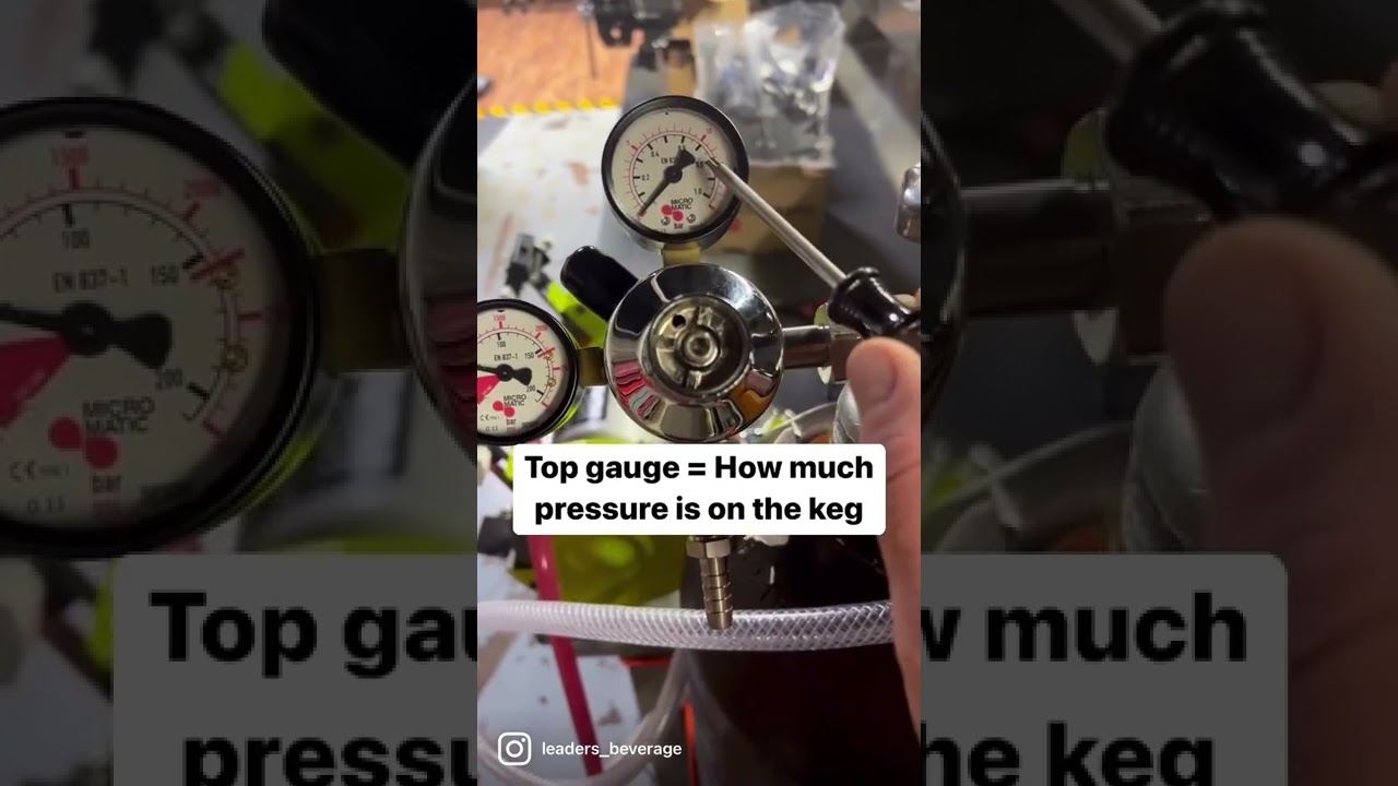 How a Primary Beer Gas Regulator Works #shorts #draftbeer #beer