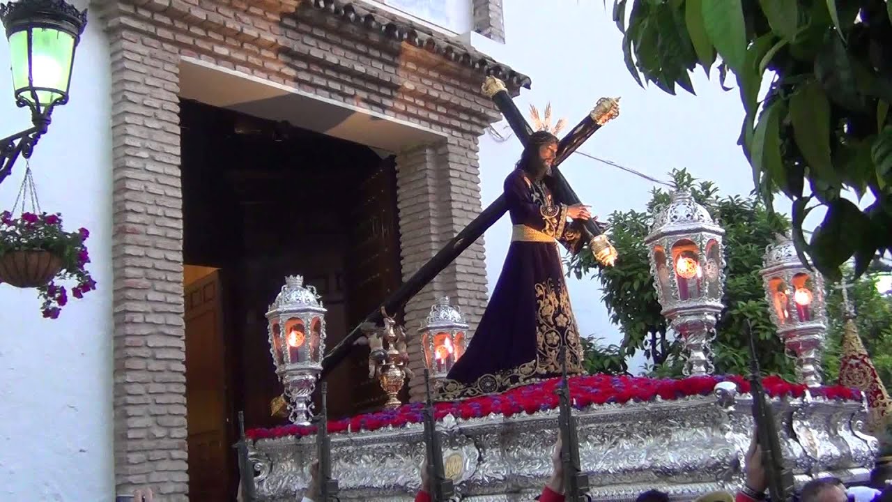 SALIDA NAZARENO MARBELLA SEMANA SANTA 2014
