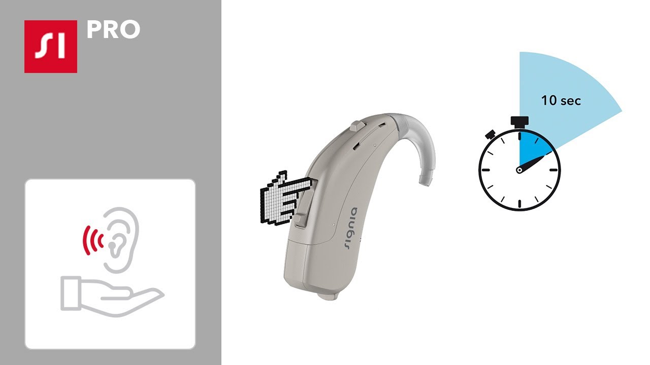 How to program a Lotus Fun hearing aid | Signia Hearing Aids