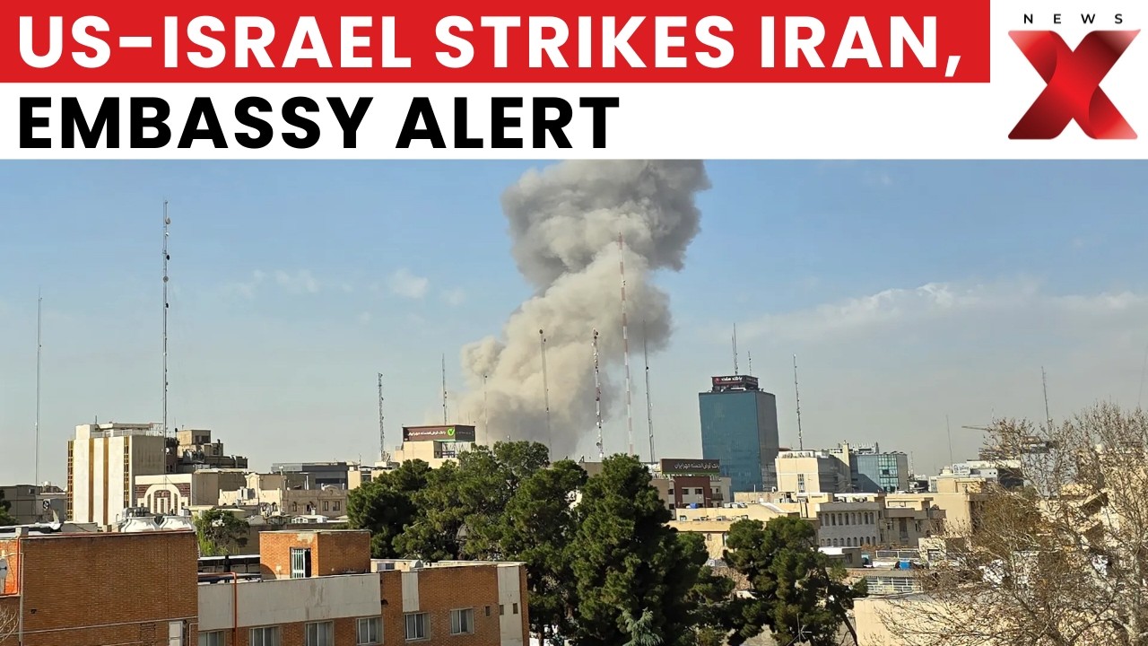 US-Israel Strike Iran: 40 Leaders Killed, Embassy in Riyadh Under Shelter Alert | NewsX
