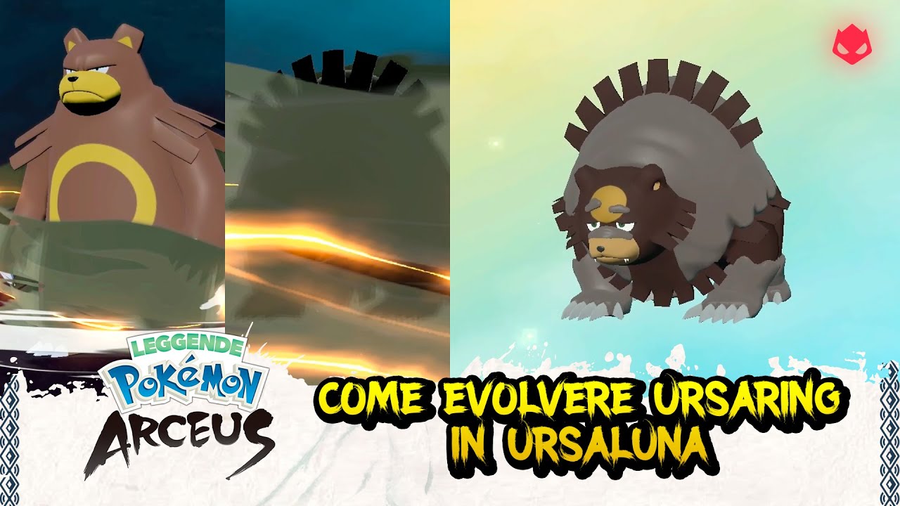 [GUIDA] Come evolvere Ursaring in Ursaluna ALPHA! - Leggende Pok&eacute;mon: Arceus