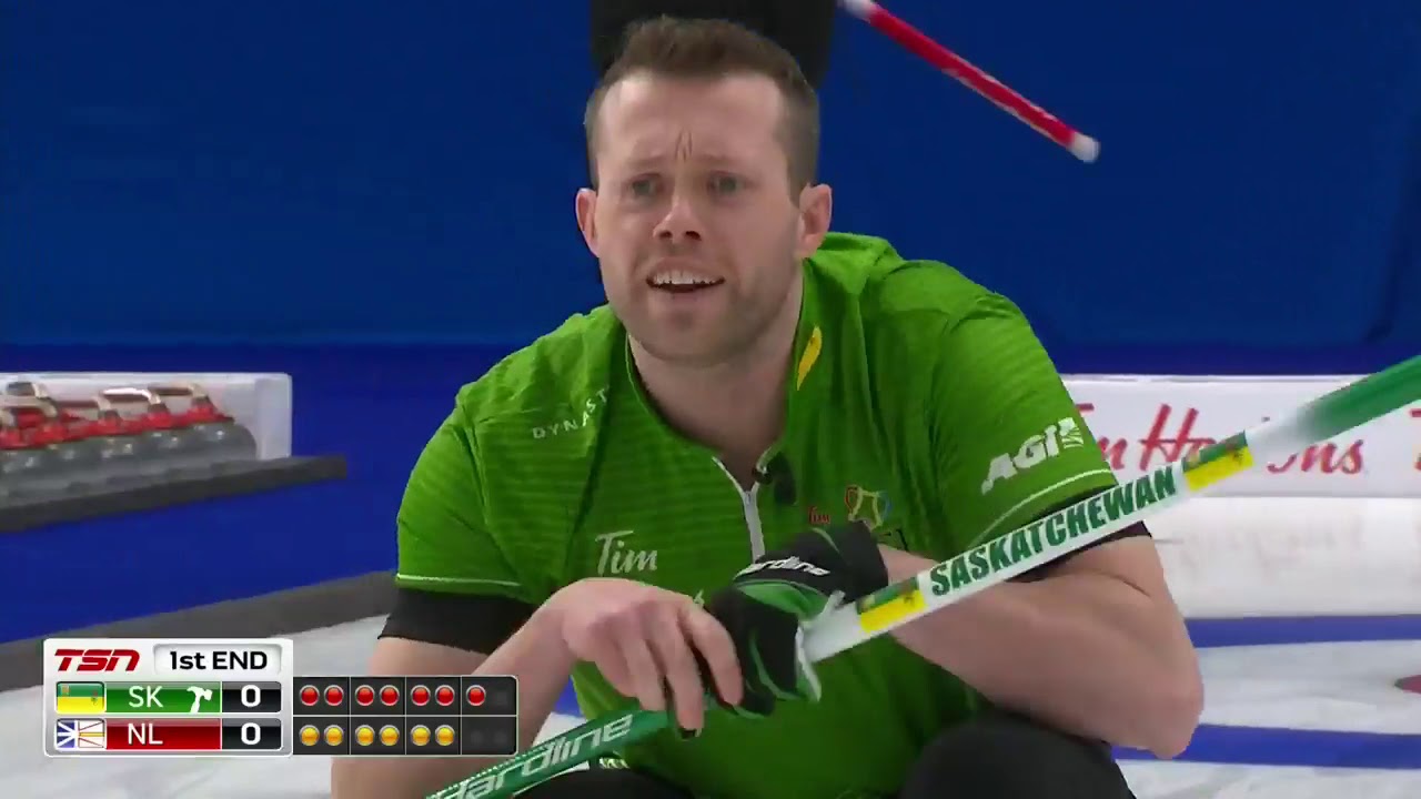 Semifinal - 2020 Tim Hortons Brier - Gushue (NL) vs. Dunstone (SK)