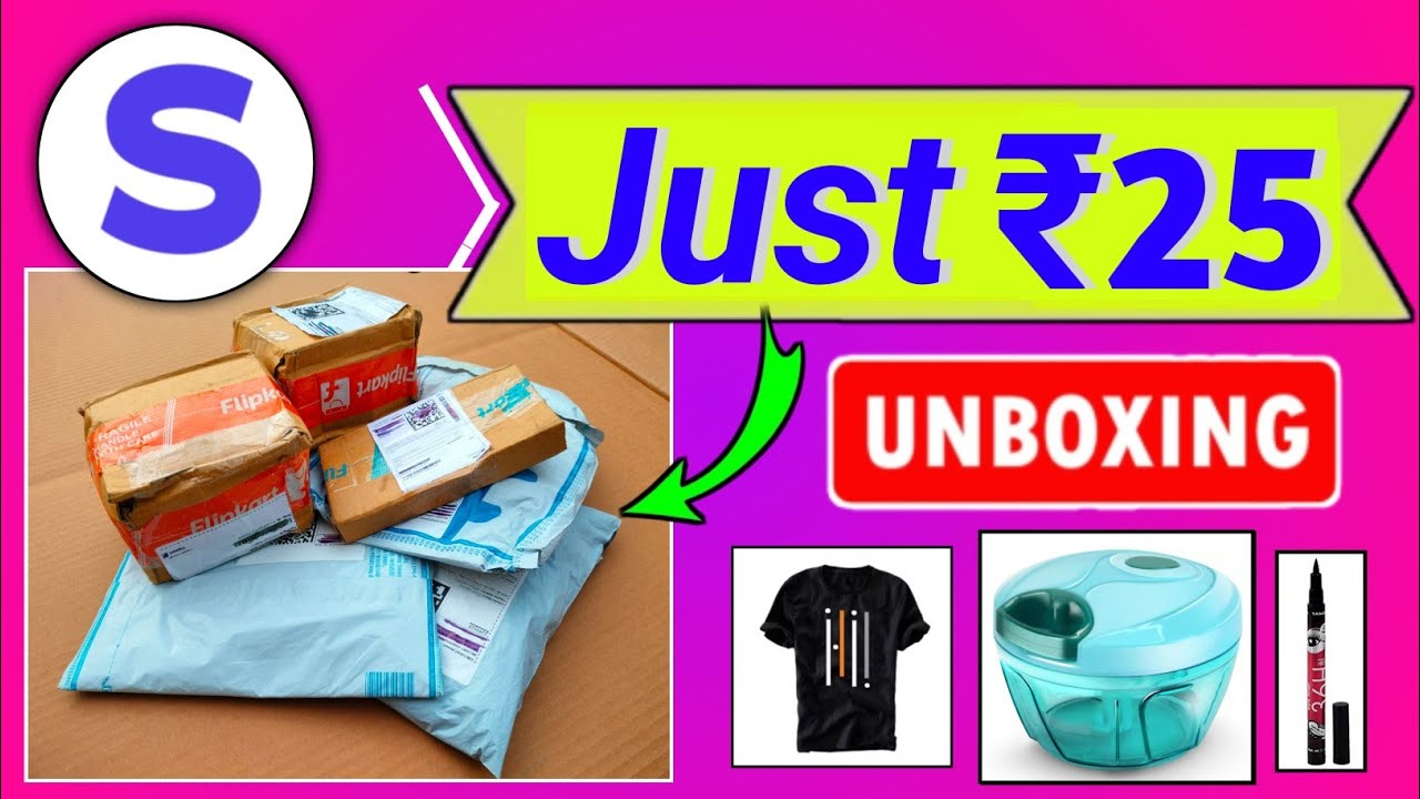 🔥Shopsy Huge Loot ₹25 Products Unboxing || Shopsy 25 Rupees Store Loot || Flipkart Loot #Unboxing