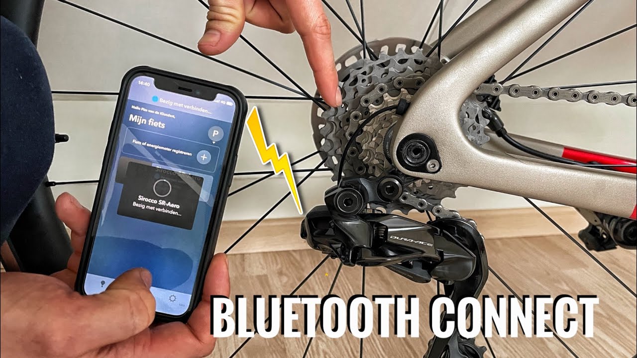Zo moet je via BLUETOOTH de Shimano GROEPSET DI2 verbinden met je telefoon of tablet! DI2 Hacks