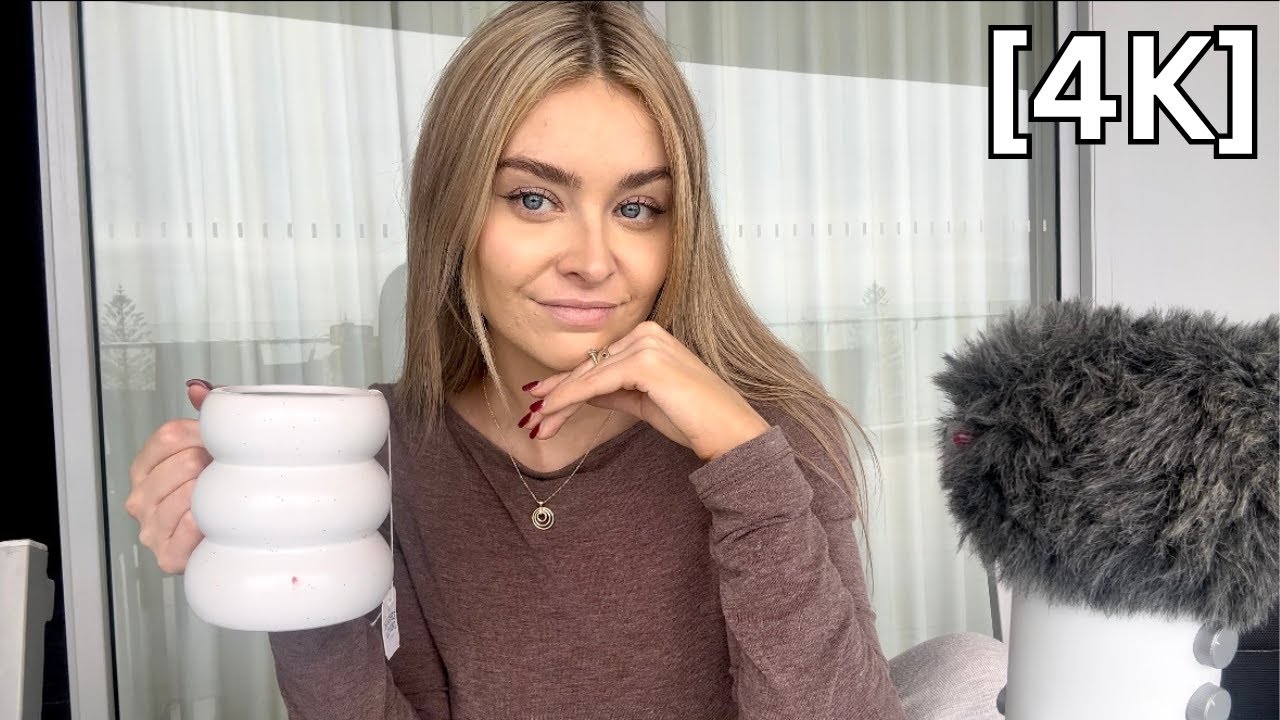 [4K] 30+ Minute Morning ASMR | Have Coffee With Me! ☀️☕️