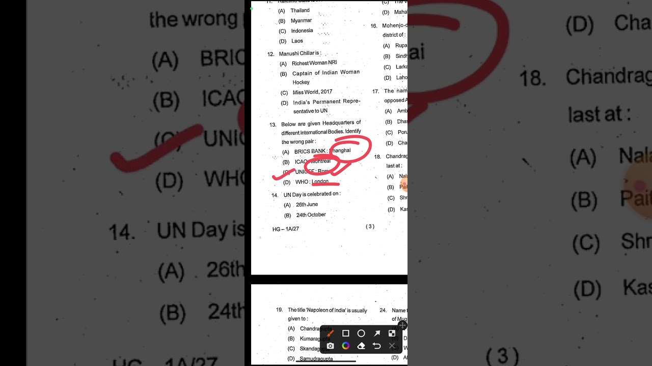 OMAS Previous Year Question Discussion, Part 1  #opsc  #opscrecruitment2023 #OMAS  #subhrajit
