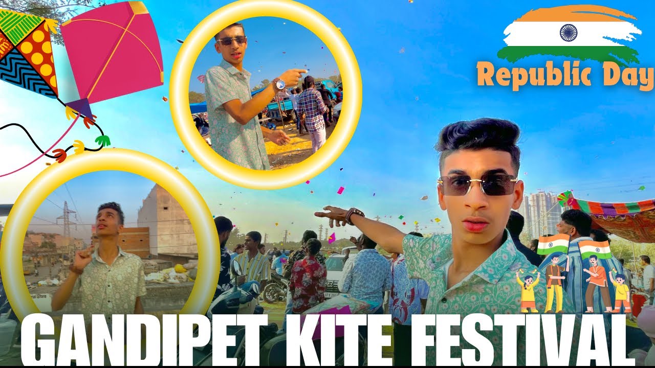 GandiPet Kite Festival 😲 26 Republic Day 🇮🇳❤️