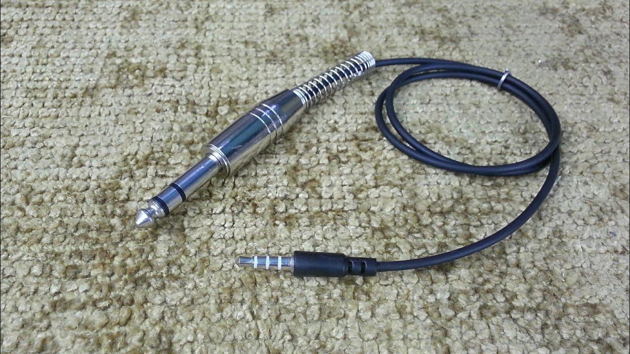 DIY: TRS to TRRS Cable
