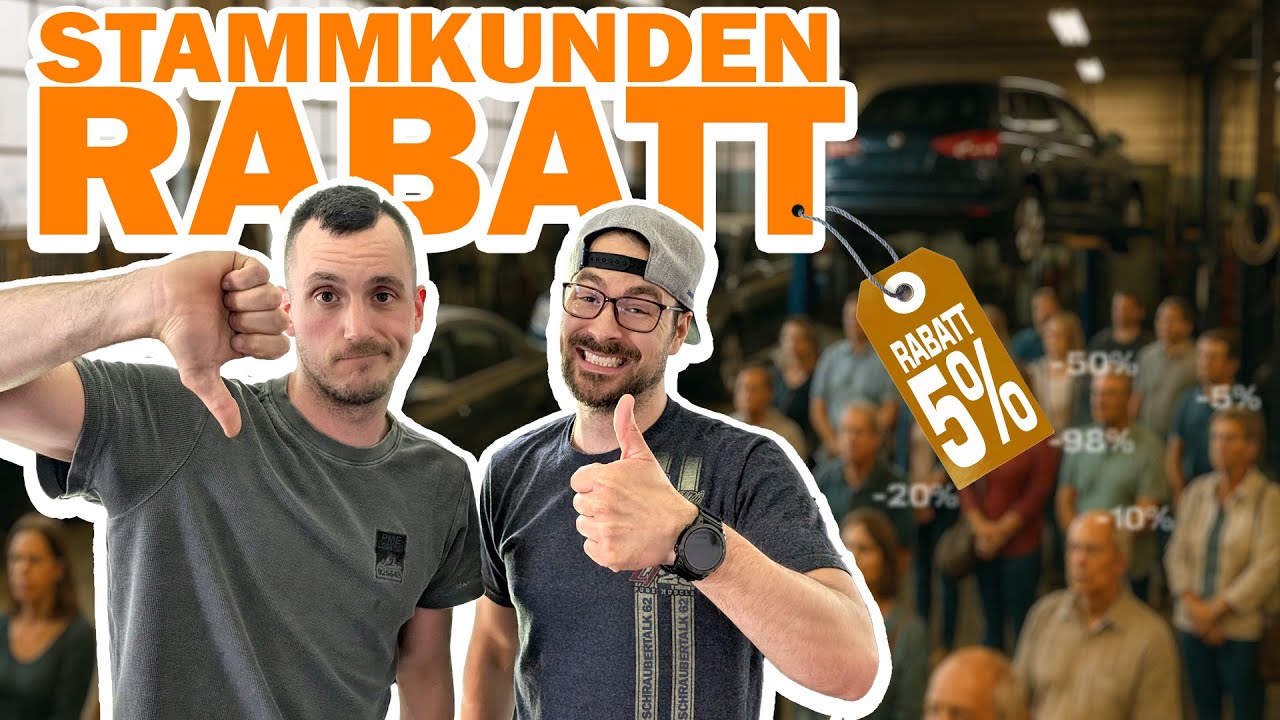 Schraubertalk Folge 62  Stammkundenrabatt