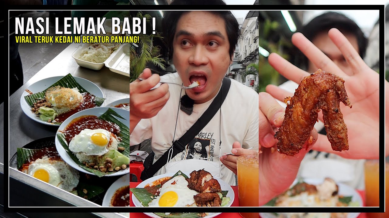 sedap juga NASI LEMAK BABI ni! 😅