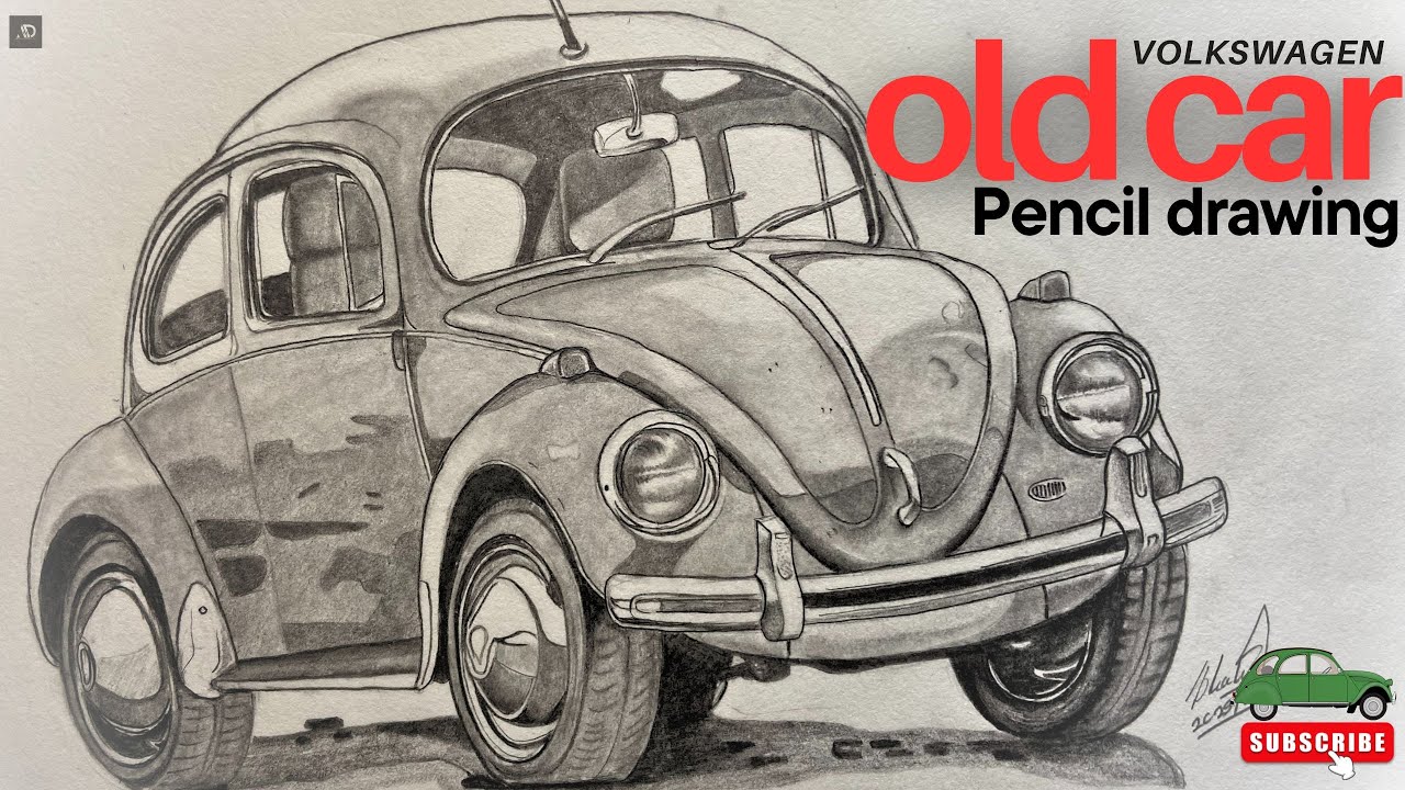 Easy Car Drawing Anyone Can Try!
