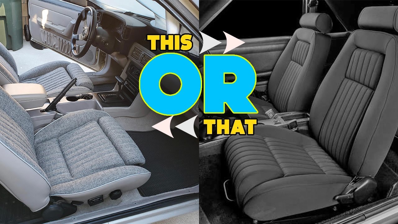 What's The Best Foxbody Seat Option?
