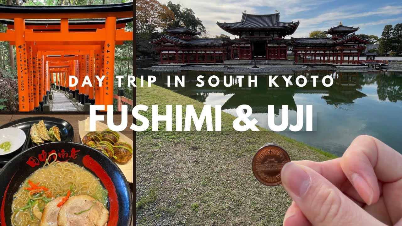 Kyoto Japan Day Trip 🇯🇵: Fushimi Inari Shine, Uji (Matcha & Byodoin)