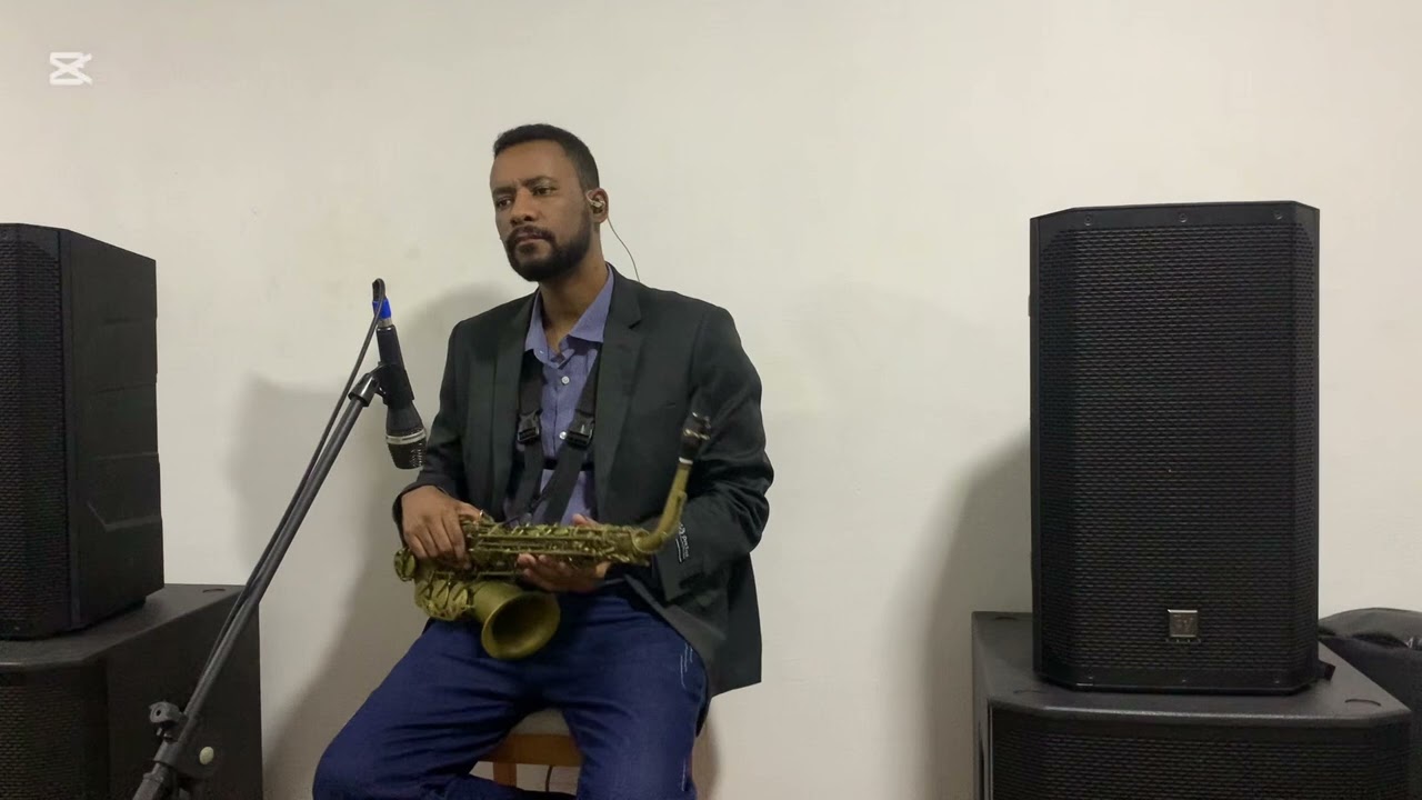 Desenho de Deus “seresta” sax alto