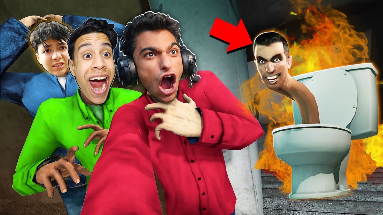 التعاون بين جيش حمامات شتبي دوب دوب يس يس و امكامل ولكن حدث مفاجئه غير متوقعه😱🔥 | Garry's Mod