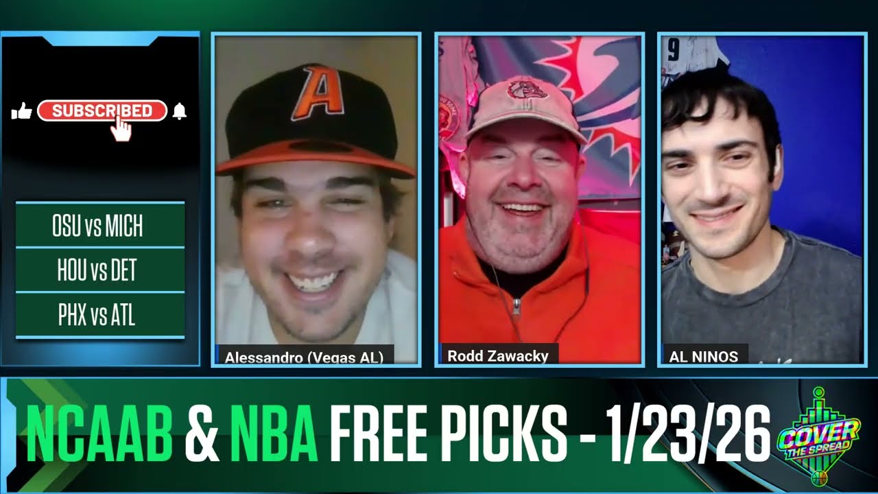 NCAAB & NBA Picks and Predictions 1/23/26 | Expert Analysis | Bets Best