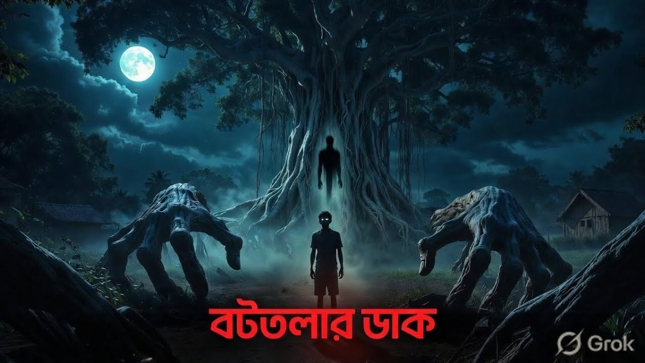 বটতলার ডাক | ভৌতিক গল্প | Animation cartoon 