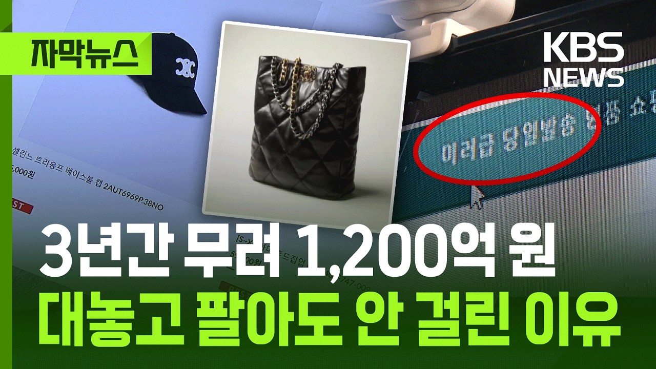 [자막뉴스] 3년간 '짝퉁' 1,200억 원어치 판매&hellip;대놓고 영업해도 안 걸린 이유 / KBS 2026.01.28.