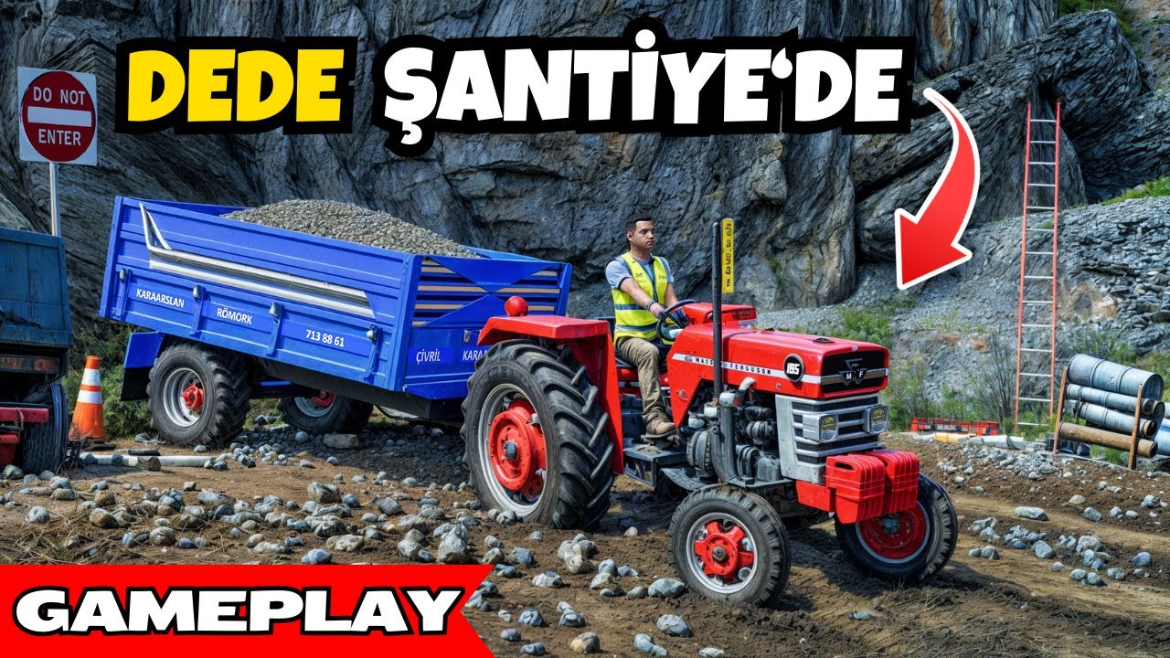 YAŞITLARI EMEKLİ OLDU, O HÂLÂ TAŞ ÇIKARIYOR | FARMİNG SİMULATOR 22 TÜRKÇE GAMEPLAY