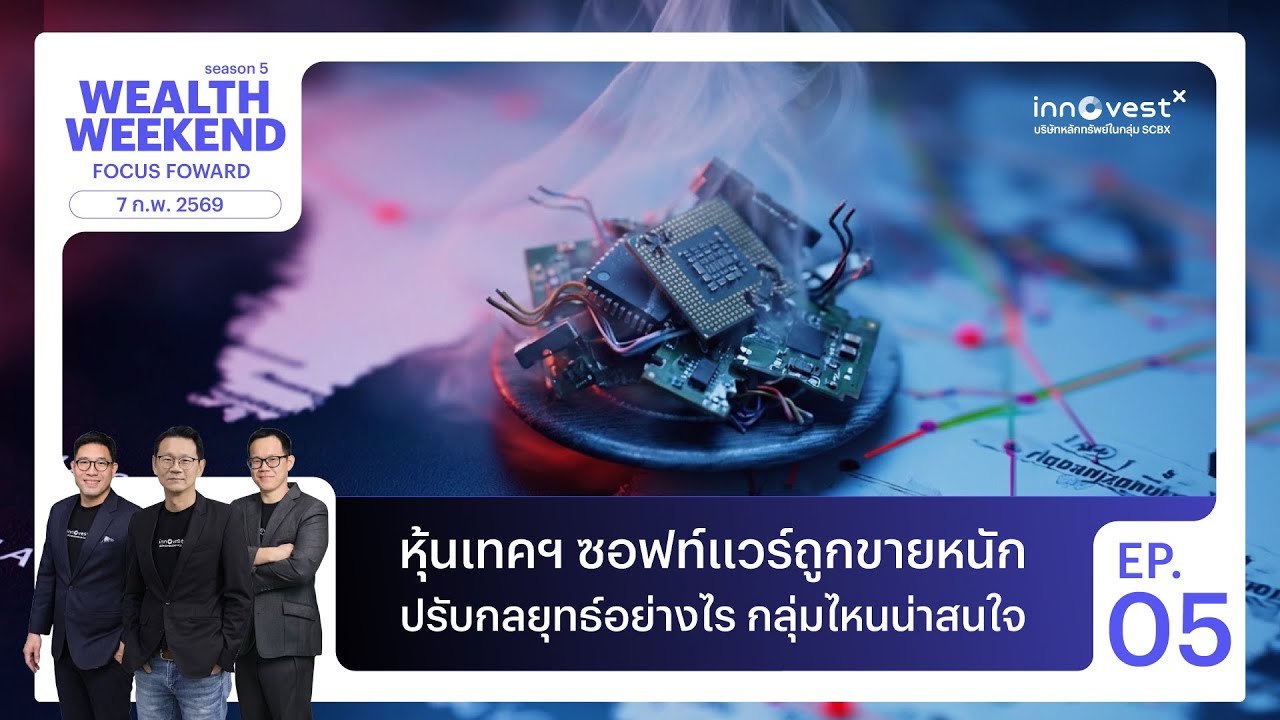 หุ้นเทคฯ ซอฟท์แวร์ถูกขายหนัก ปรับกลยุทธ์อย่างไร | Wealth Weekend Focus Forward