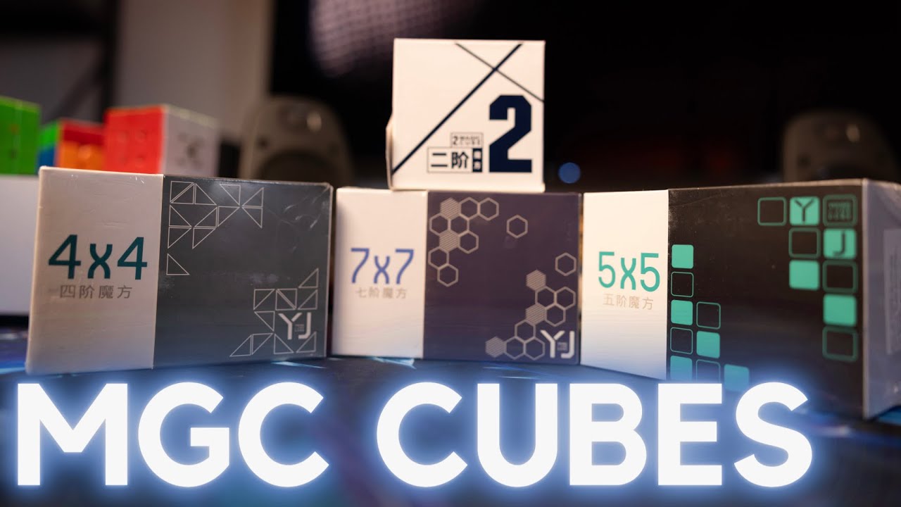 YJ MGC CUBES UNBOXING | The Cubing Bear