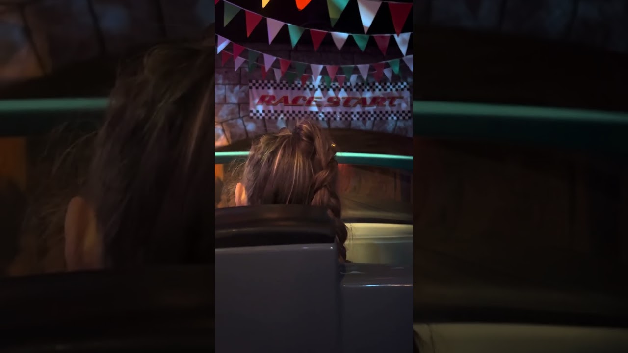 Radiator Springs Racers at Disneyland Footage