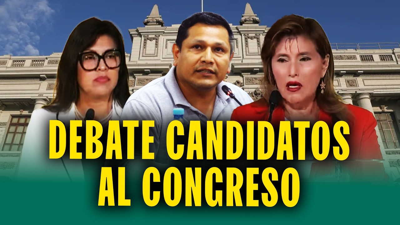 DEBATE DE CANDIDATOS AL CONGRESO 2026 | MARTE 3 DE MARZO