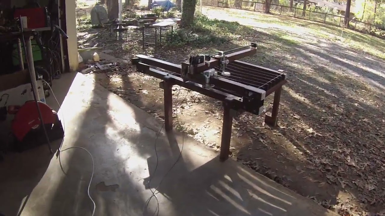 Finished build of basic JDsGarage CNC table (no Z axis)