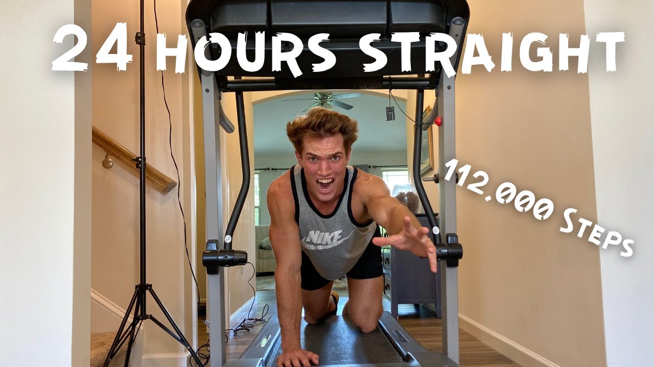 I walked for 24 hours straight...