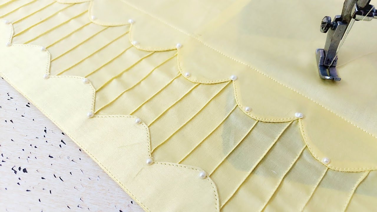 Cutwork और Pintucks के साथ बनाएं Palazzo Pant का सबसे खूबसूरत डिज़ाइन | Reet Designs