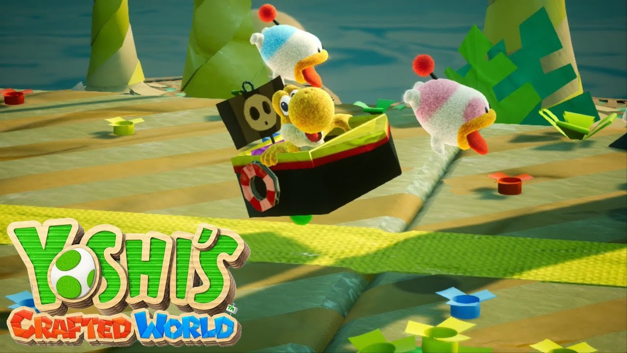 Yoshi's Crafted World // Chilly-Hot Isles - Walkthrough (Part 32)