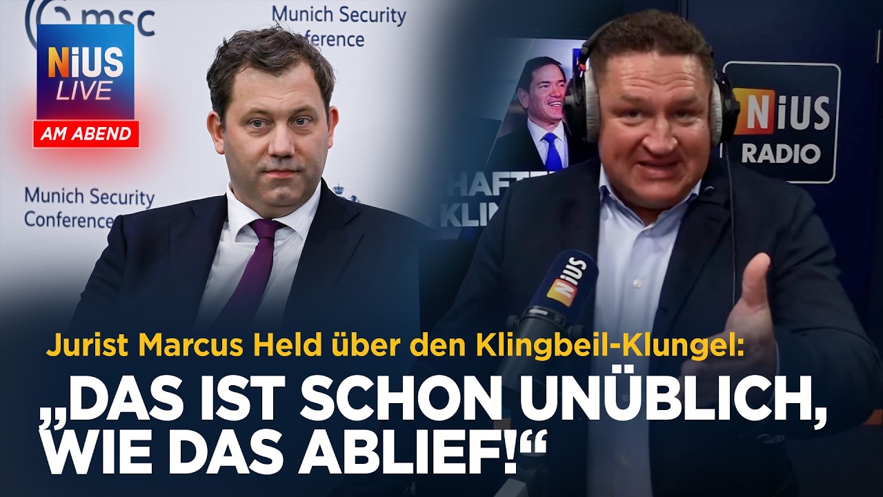 Klingbeil vergibt Chef-Posten bei Immobilien-Firma an eine Freundin | NIUS Live am Abend vom 13.2.26