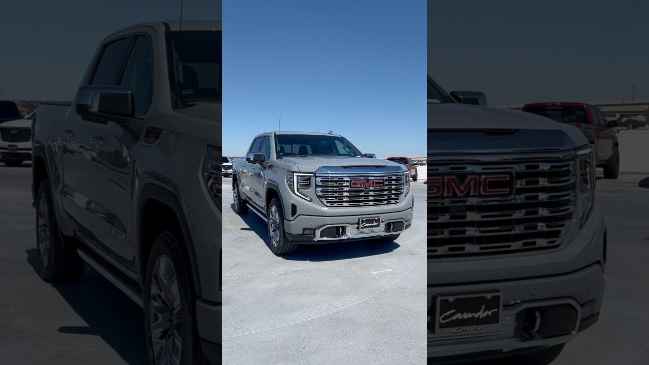 New 2025 GMC Sierra 1500 Denali 👀 #gmc #gmcsierra #denali #truck #luxury #diesel
