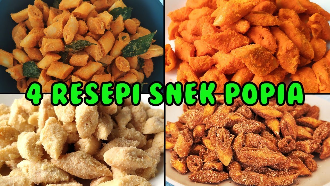 GUNA KULIT POPIA JE DAH BOLEH BUAT 4 SNEK ENAK SESUAI KUDAPAN DI HARI RAYA