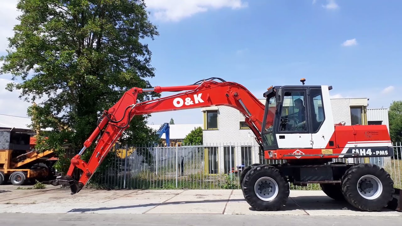 O&K MH4, 22 356 uur, bj 1997