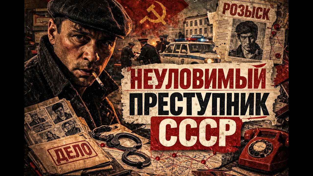 Самый НЕУЛОВИМЫЙ преступник СССР: милиция искала его годами