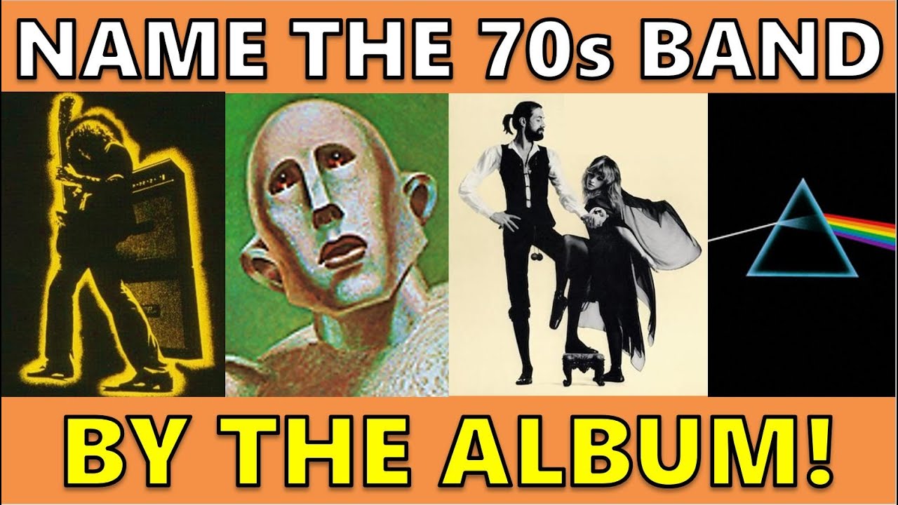 CAN YOU NAME THESE 1970s BANDS FROM THEIR ALBUM ART?