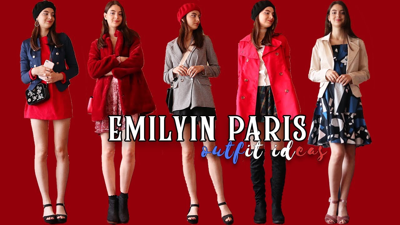 Emily In Paris Inspired Lookbook 🇫🇷  | Easy & Fun Outfit Ideas!