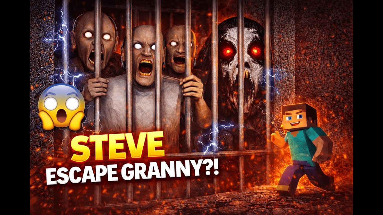 Steve Trapped In Granny Legacy 😱 | Granny LIVE