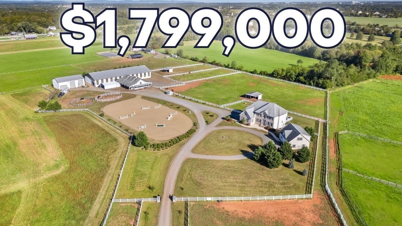 Misty Creek Farm: A turn key equestrian property