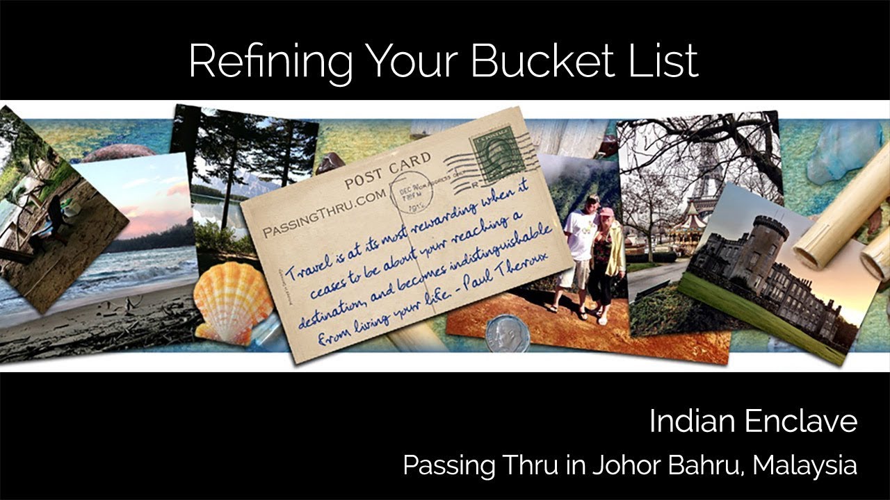 Indian Enclave in Johor Bahru, Malaysia