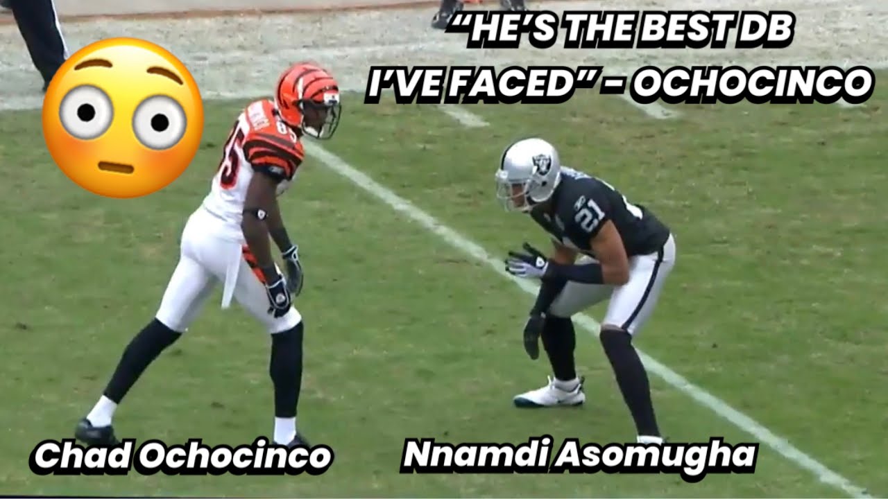 Chad Ochocinco Vs Nnamdi Asomugha 🤬 HE PRESSED OCHOCINCO! 😳 (WR vs CB) 2009