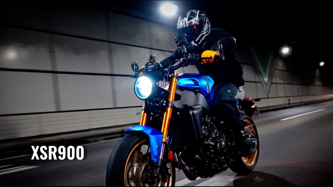 XSR900 × Tokyo Night Streets｜Neo Retro Beast Roars｜No Talking. Just Exhaust.