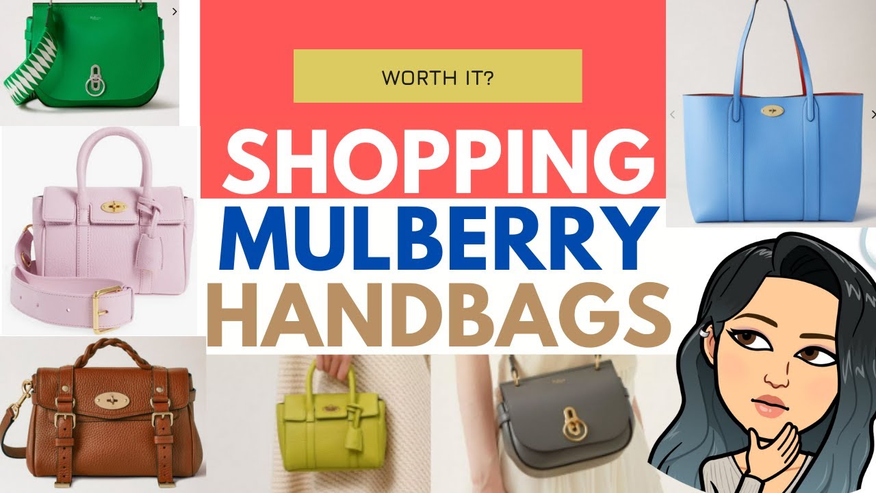 SHOPPING AT MULBERRY bags - BAYWATER TOTE , AMBERLEY SATCHEL, ALEXA BAG | Luxury Bag