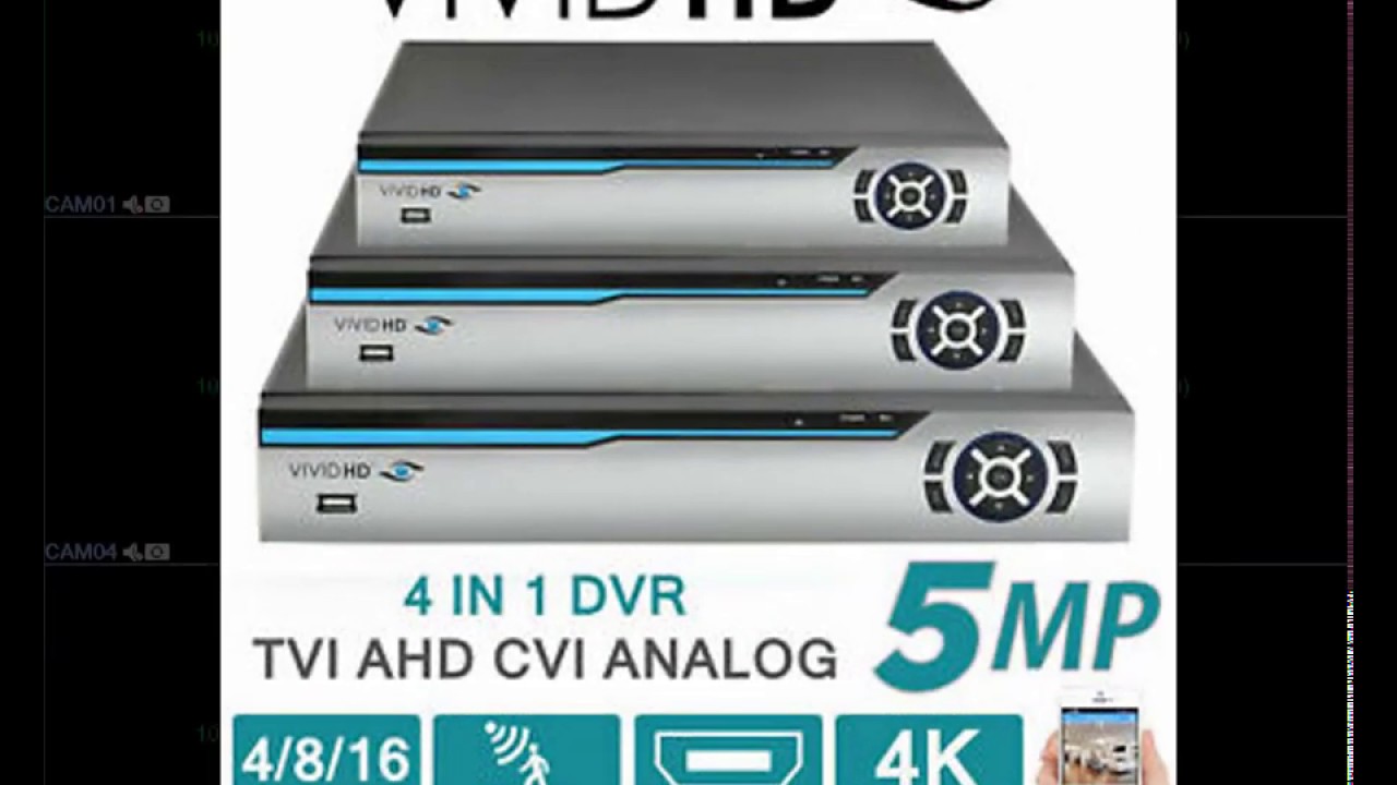 Remote view CCTV for VIVID HD DVR 1080P and 5MP - XMeye App setup