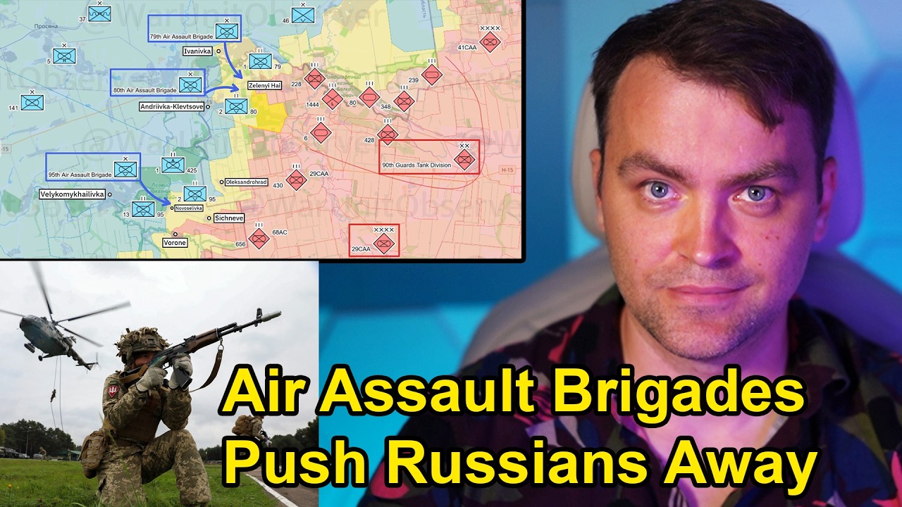Update from Ukraine | Huge! Three Ukraine Air Assault Brigades on Counterattack | Russians Panic