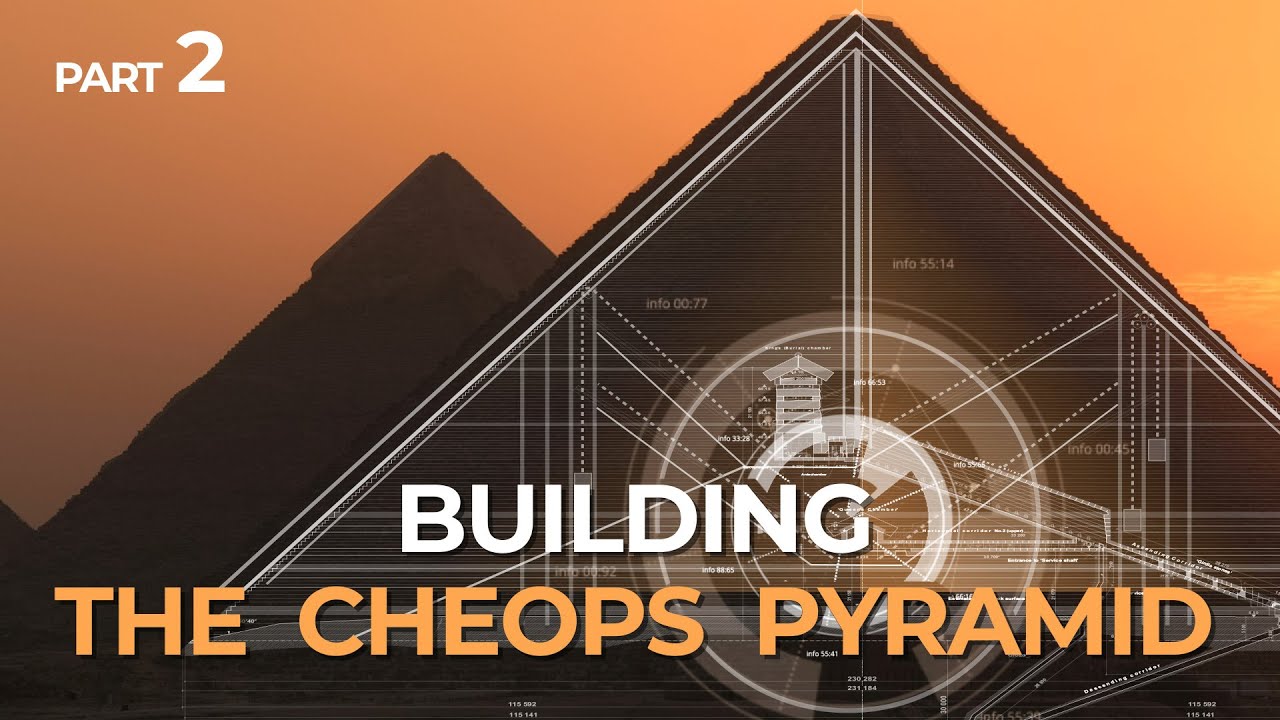 Building the Cheops pyramid. Part 2