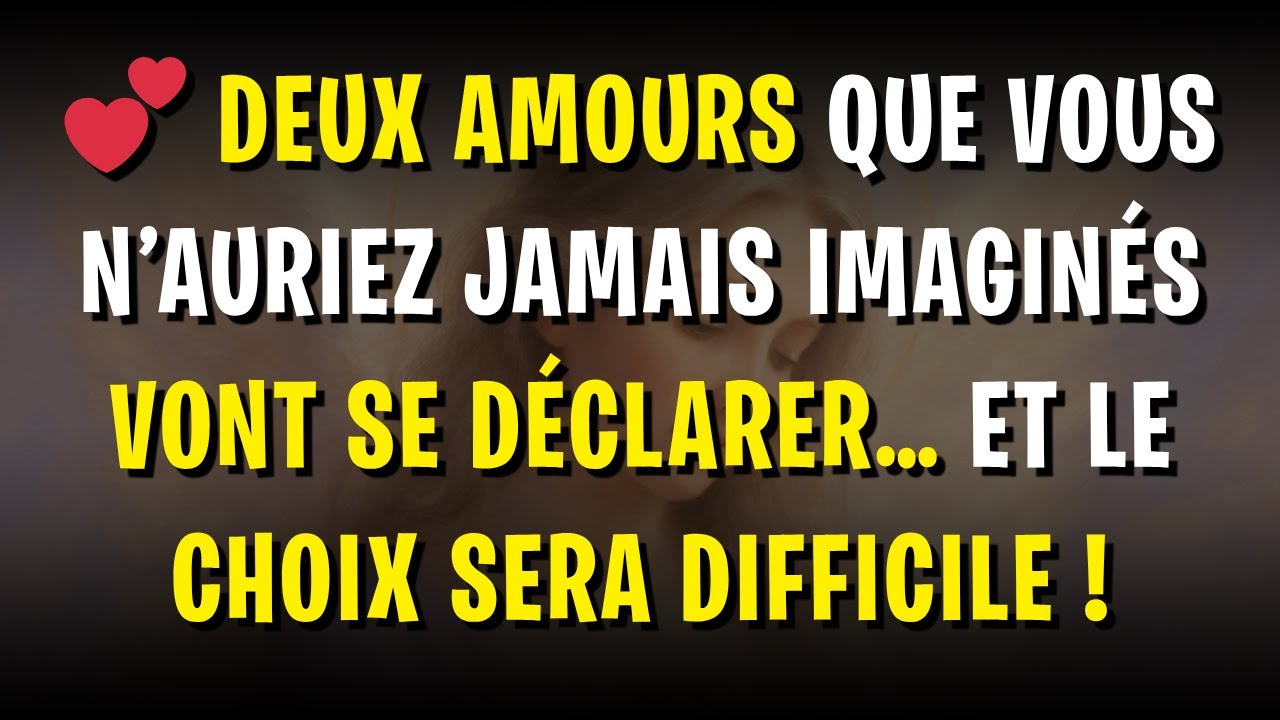 💕 Deux amours que vous n’auriez jamais imaginés vont se déclarer… Et le choix sera difficile !
