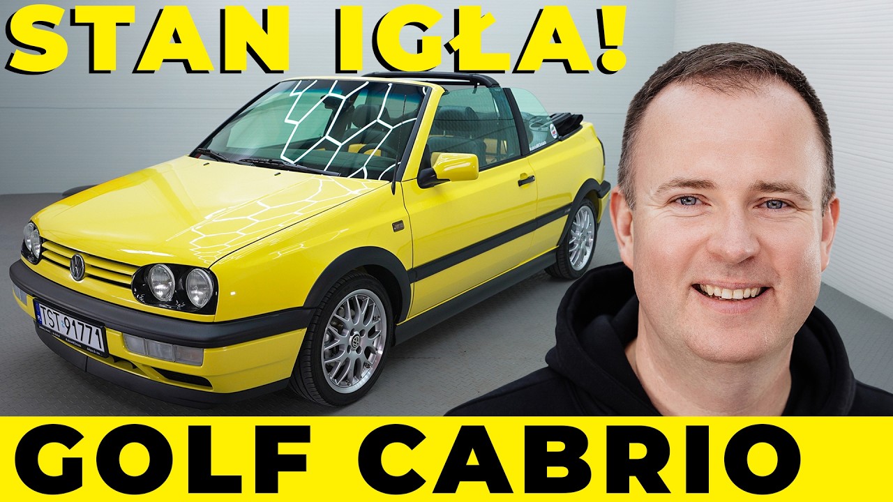 Zbudował go sam w ZALEDWIE rok! Auto widza: VW Golf III Cabrio Colour Concept