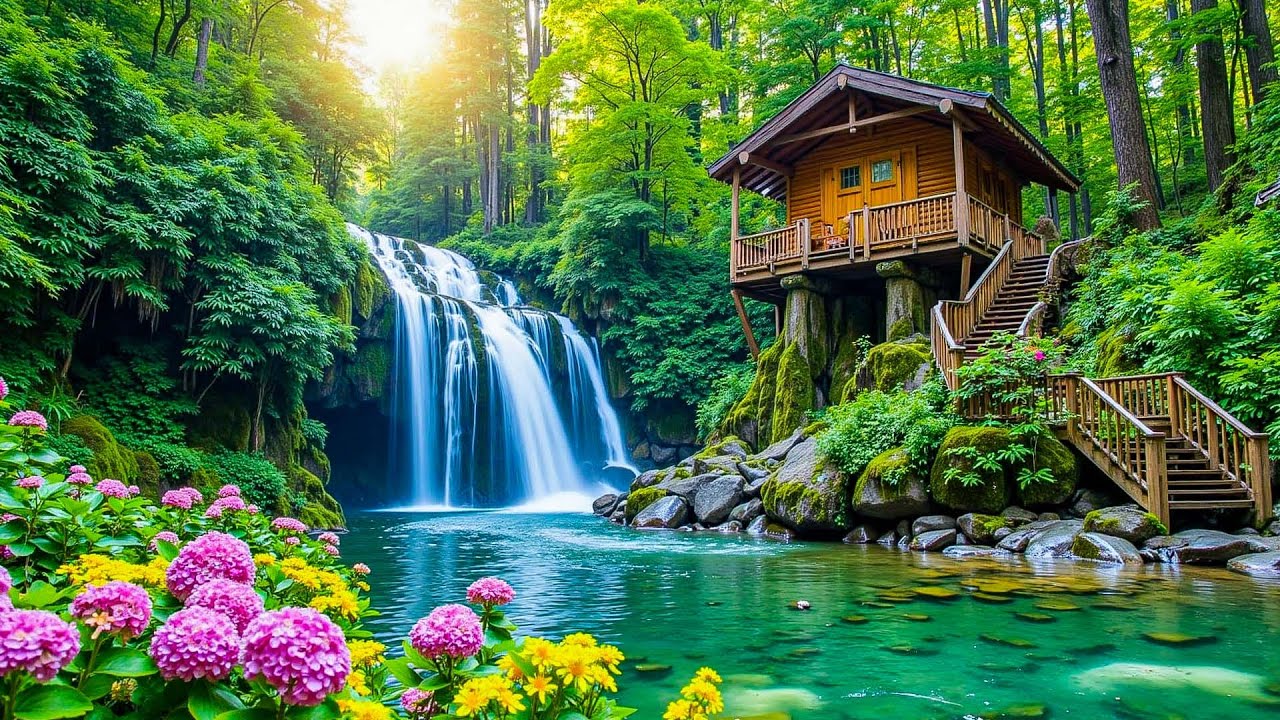 Восстановите свою нервную систему 🌿 Расслабляющая музыка для снятия тревоги и остановки
